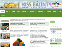 Tablet Screenshot of kissbalint.hu